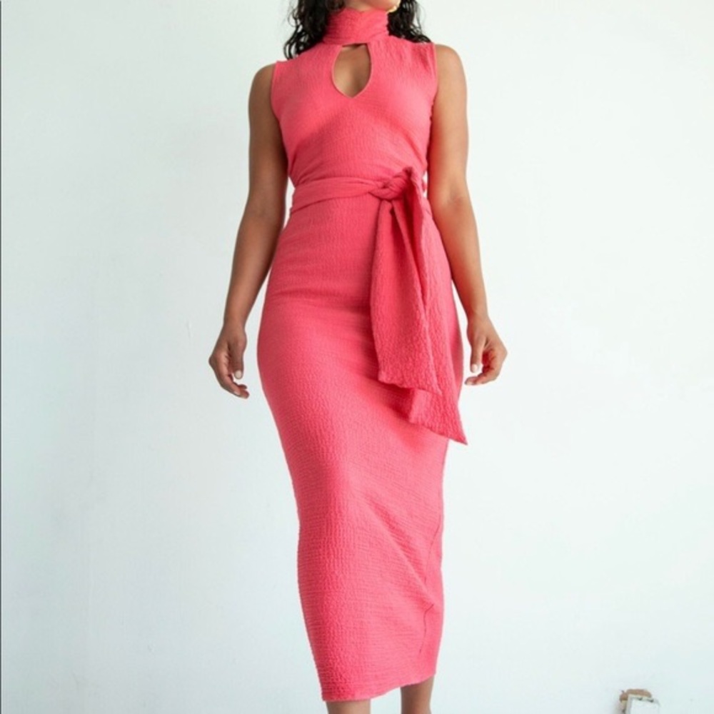 Quincy Dress Hot Pink - The Line By K